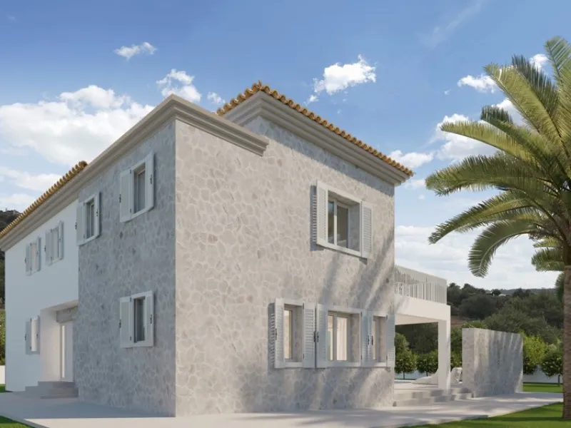 First Occupancy! Design - Finca with Pool on the Outskirts of Andratx - Andratx - 4 Bedrooms, 301 m² — photo 6
