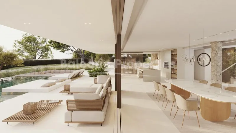 Contemporary villa for sale in the peaceful area near Bunyola, West Mallorca — photo 5