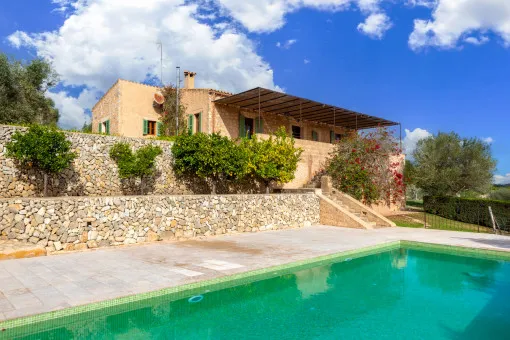 San Lorenzo, stylishly-furnished traditional finca between Arta and Sant Llorenc with panoramic views, ample privacy and modern comfort for rent from November to May — photo 1