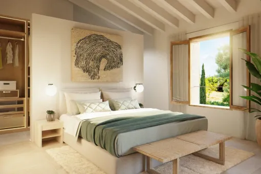 Ses Salines, Mediterranean luxury finca, 250 m² living space, pool, 20,800 m² land, with influence on landscape design at Ses Salines — photo 8