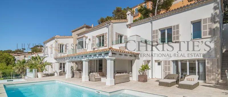 Mediterranean-style villa in Port Andratx with ocean views, designed in the beach house style — photo 1