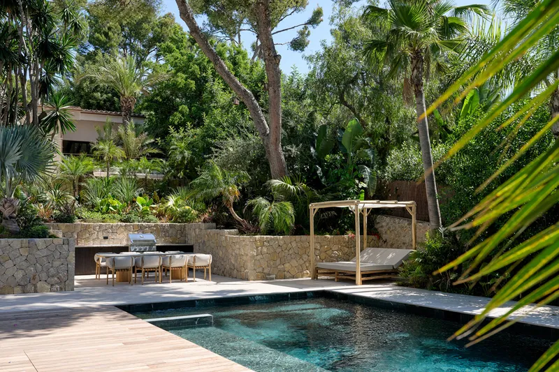 Exclusive 'Bali-Tulum' style property on the second sea line in Bendinat - Marcel Remus Real Estate — photo 2
