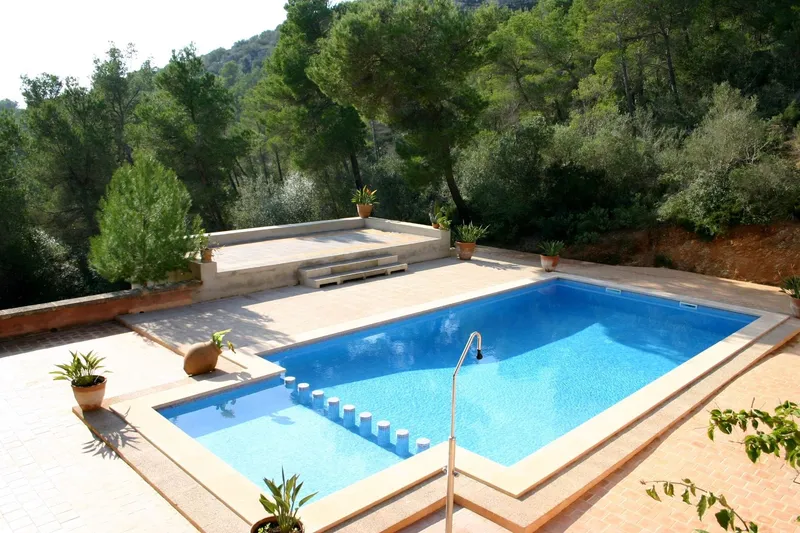 Finca with open gallery and panoramic sea views in Es Carritxo — photo 4