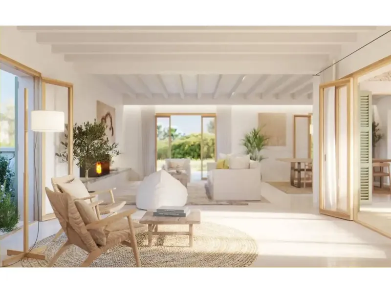 Do you want a finca near the golf course with sea views? This is your opportunity, this finca under construction on a plot of about 21,000 — photo 8