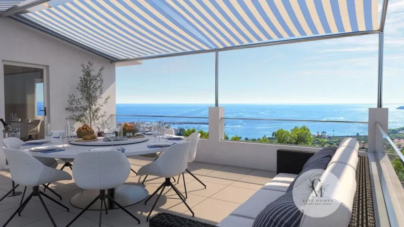 Impressive villa with panoramic sea views on the southwest coast of Mallorca — photo 1