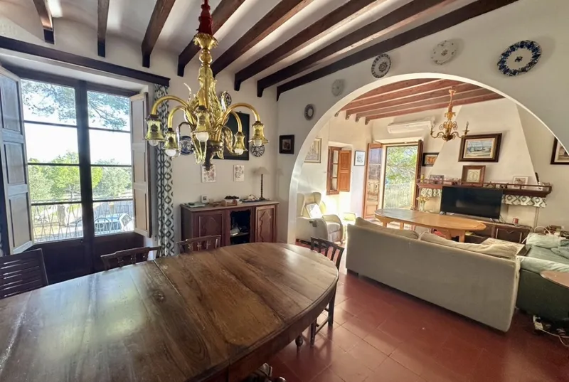 Old Mallorcan finca with large plot in Establiments — photo 11