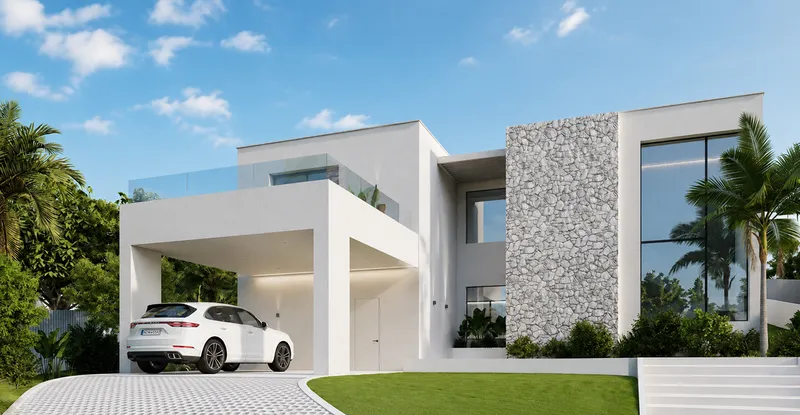 Building Plot with Approved Licence and Contemporary Villa Project in Nova Santa Ponsa — photo 10