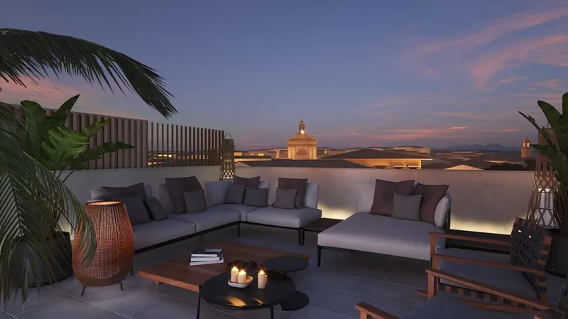 S’Herba Blanca – Townhouse in Ses Salines with pool, roof terrace and 4 bedrooms — photo 2