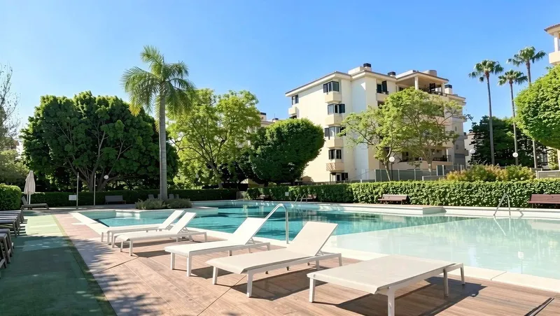 Attractive Apartment Near the Beach with a Pool Complex — photo 8