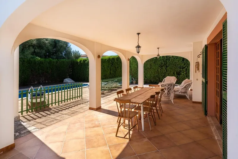 Mediterranean family villa with pool and fireplace in the exclusive area of Porto Cristo Novo, just steps away from Cala Anguila and Cala Mendia — photo 4