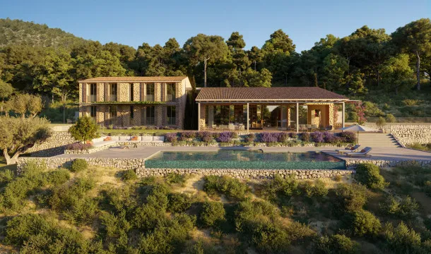 A work of art integrated into the landscape in the heart of the Serra de Tramuntana, Bunyola. — photo 7