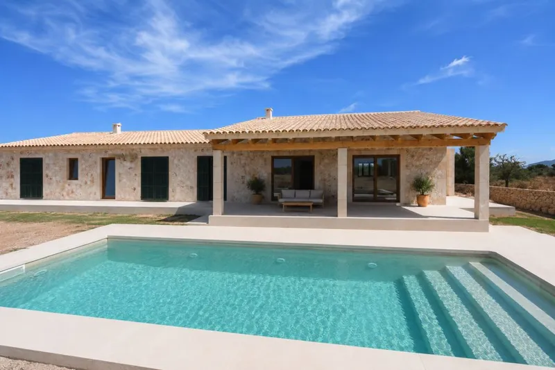 Bright and modern newly built country house on the outskirts of Campos — photo 1