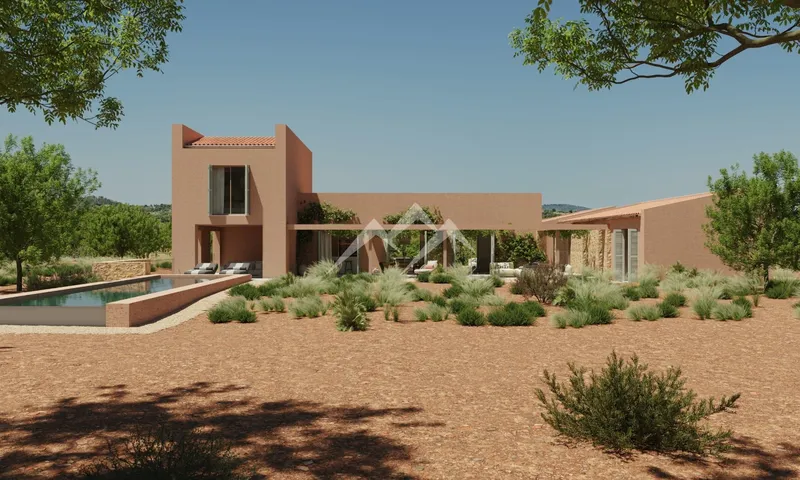 Plot of 41,670 m² with project for house with pool in Manacor — photo 2