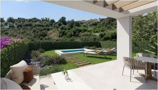 Project of a community of luxury villas for sale in Cala Romantica on the east of Majorca — photo 3