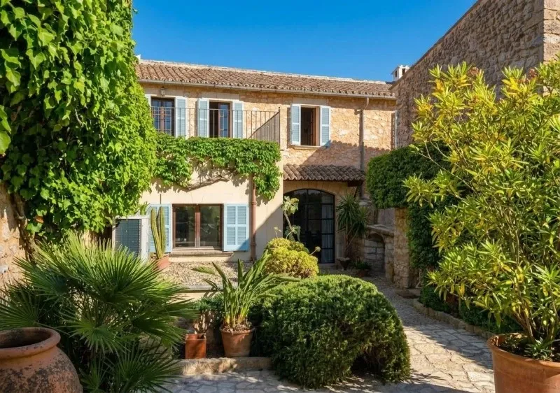 Beautiful village house with pool and garden in Binissalem — photo 1