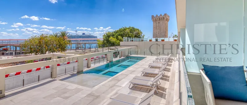 New construction luxury duplex penthouse with pool at the harbor in Palma — photo 8