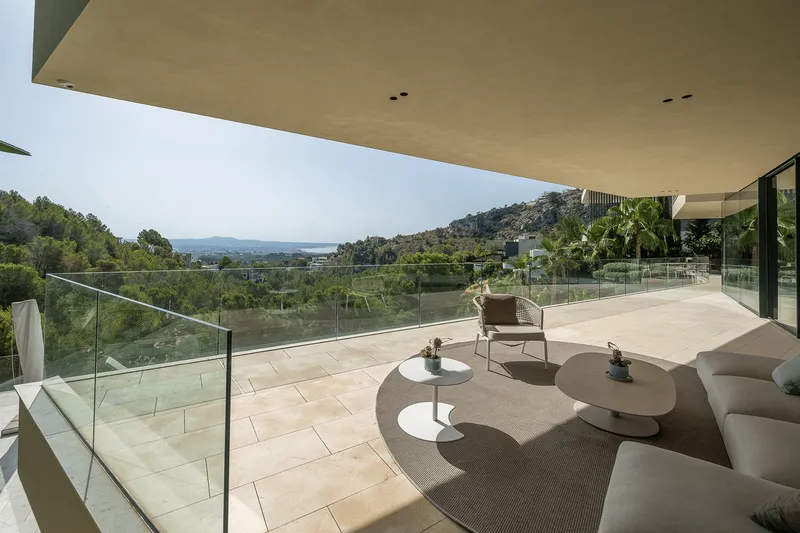Villa with pool and panoramic views in Son Vida — photo 4