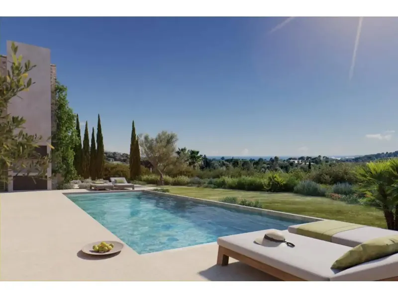 Do you want a finca near the golf course with sea views? This is your opportunity, this finca under construction on a plot of about 21,000 — photo 3