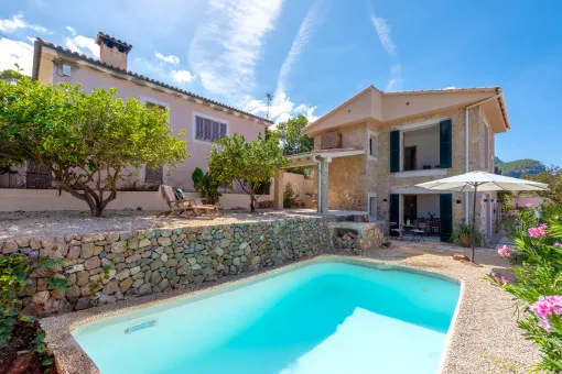 Valldemossa, stylish natural stone house by the sea with pool and garden in Port des Canonge — photo 2