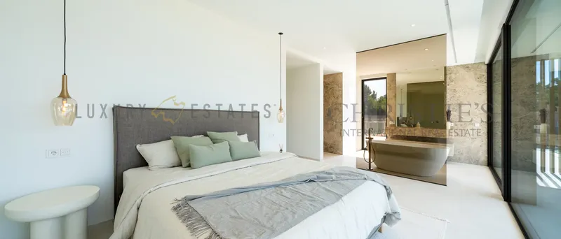 Modern newly built villa in Sa Coma near Bunyola with top features and spectacular views — photo 12