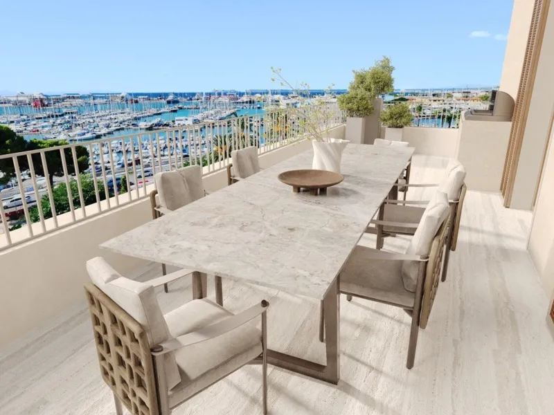 XO Jonquet – New-build penthouse, A+, with rooftop terrace, lift, pool, spa, garage and gym on the Paseo Marítimo - Palma de Mallorca - 3 Bedrooms, 135 m² — photo 5