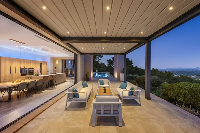 Outstanding contemporary villa with panoramic views for sale in Selva, Mallorca — photo 2