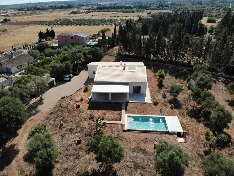 Newly built rustic finca with pool, own well and views of the Serra de Tramuntana in Muro — photo 2