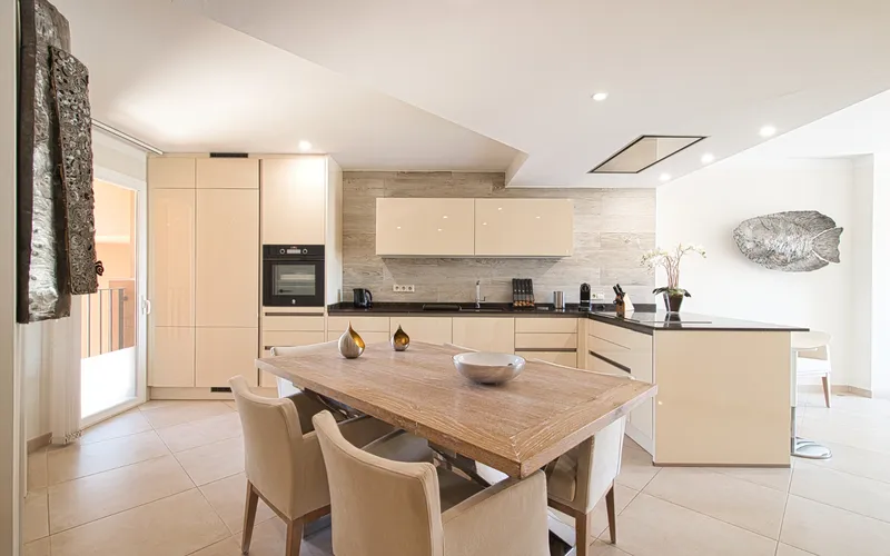 Modern penthouse with private rooftop terrace and panoramic mountain views in the village of Andratx — photo 3
