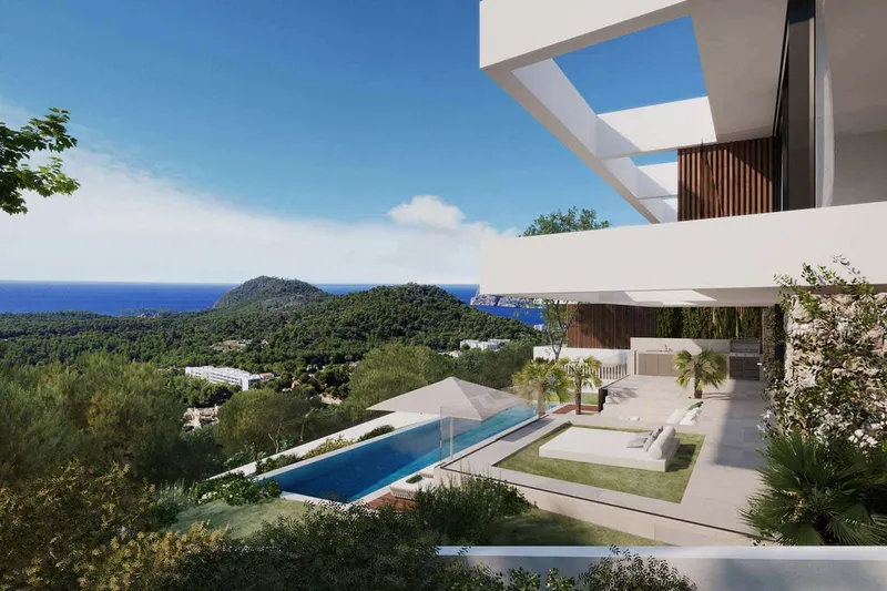 Modern-style villa ready for first occupancy — photo 1