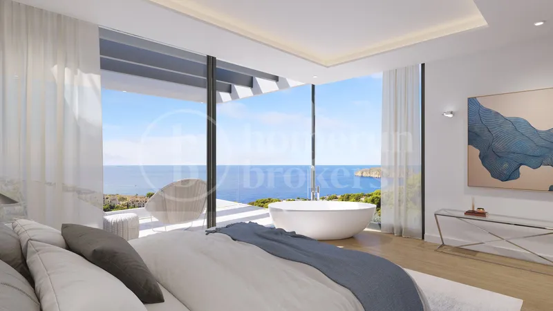 Villa Oceanview - Modern villa under construction with panoramic sea views — photo 10