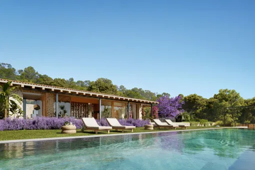 Santa Maria del Cami, new-build finca near Santa Maria on the edge of the Tramuntana mountains with sea views — photo 2