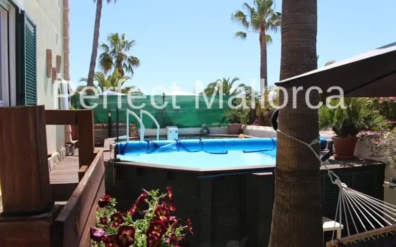 Well-kept semi-detached house with guest area, pool and sauna in Cala Murada — photo 2
