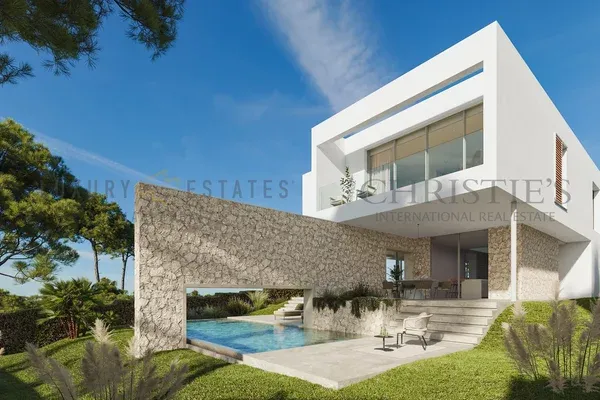 Modern new build villa in Sol de Mallorca with partial sea views — photo 3