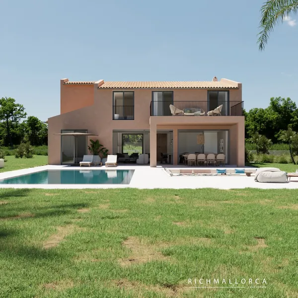 New-build Mediterranean country house with pool and large plot in Sencelles — photo 1