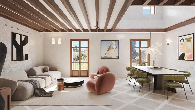 Luxury penthouse in historic 16th century building in the sought-after Calatrava district — photo 4