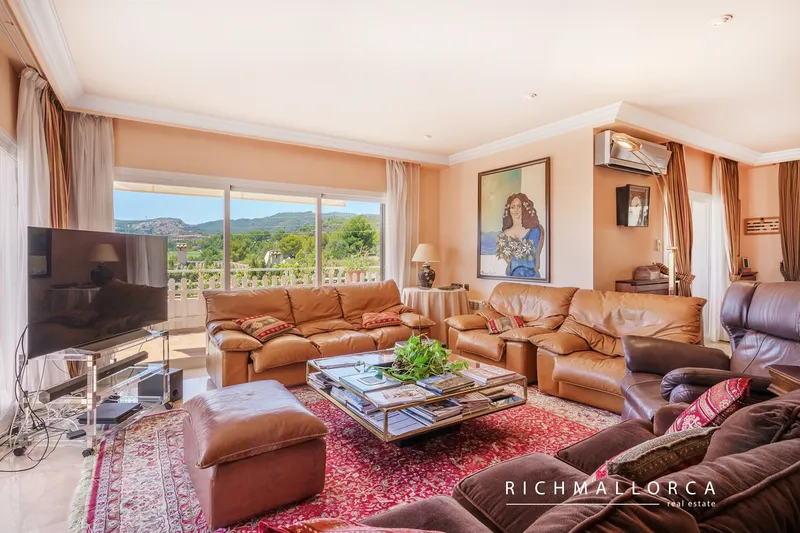 House with golf and mountain views for sale in Son Vida — photo 4
