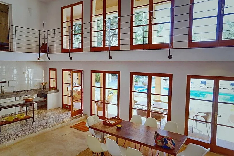 Finca in the pine forest near Calonge - with loft floor and sea view — photo 3