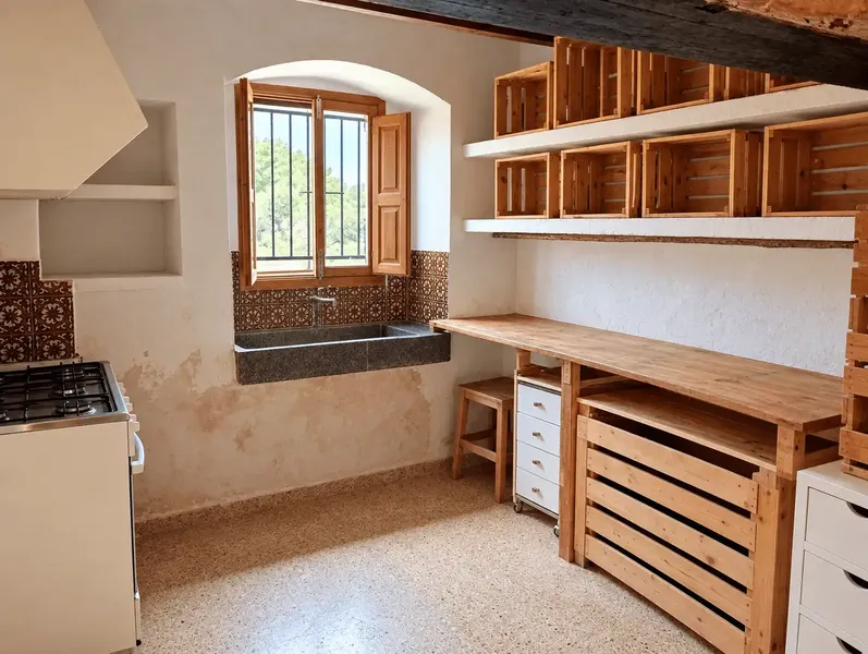This exceptional historic estate (alquería) near Porreres offers, on a plot of approximately 68,920 m², a rare combination — photo 10