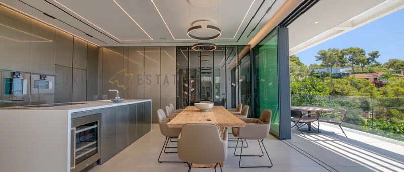 Contemporary villa in Costa d'en Blanes with panoramic views — photo 6