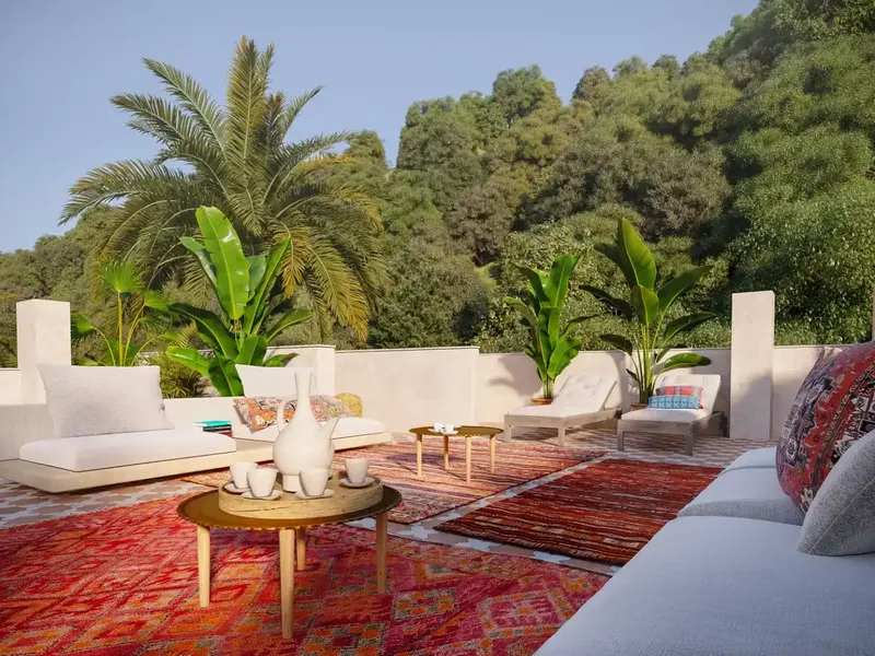 VILLA AZZIZA — PROYECTO DE VILLA DE LUJO EN EL TERRENO, PALMA — photo 1
