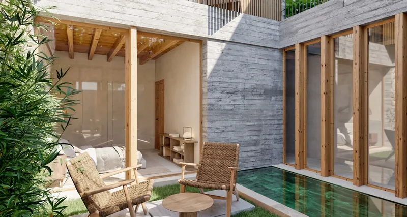 Supermodern Palma design townhouse with pool near Santa Catalina — photo 8