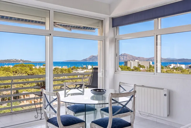 Conveniently situated for golf apartment for sale in Port de Pollença with mountain view and roof terrace — photo 9