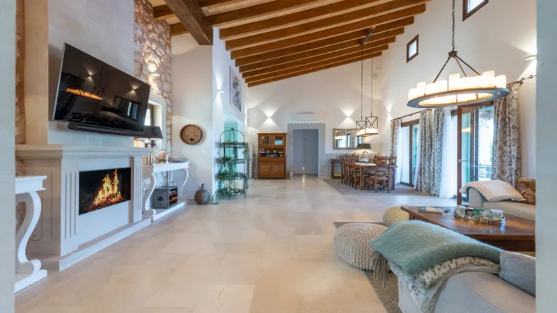 Mediterranean luxury retreat with olive grove and private vineyard in Porreres — photo 8