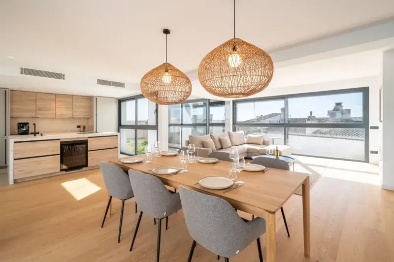 This elegant duplex penthouse is for sale in El Molinar, one of the most sought-after coastal neighborhoods in Mallorca, with an ideal location — photo 2