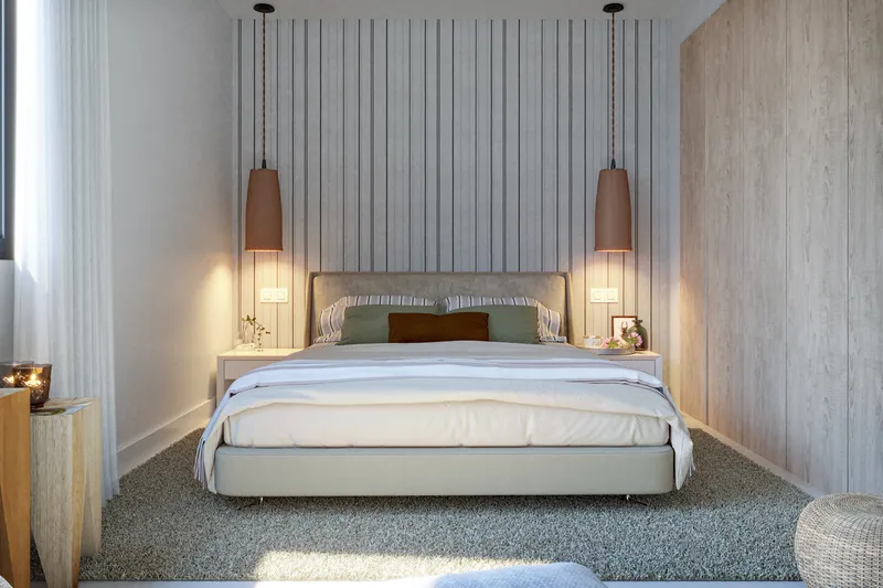 Modern townhouse with 3 bedrooms, garden, rooftop terrace, parking space and communal pool — photo 11