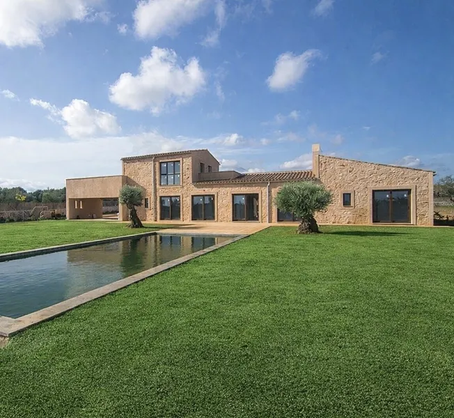Newly built rustic house in Santanyí — photo 2