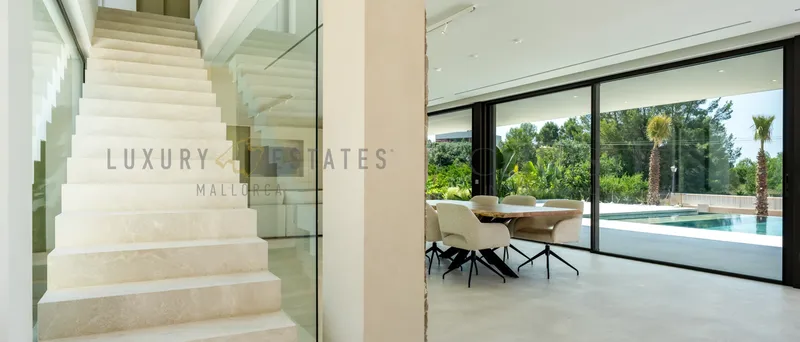 Modern newly built villa in Sa Coma near Bunyola with top features and spectacular views — photo 11