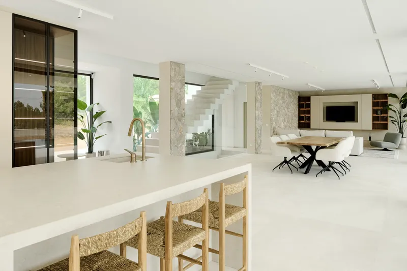 New build luxury family house with sea views on a flat plot in Bunyola - Marcel Remus Real Estate — photo 7