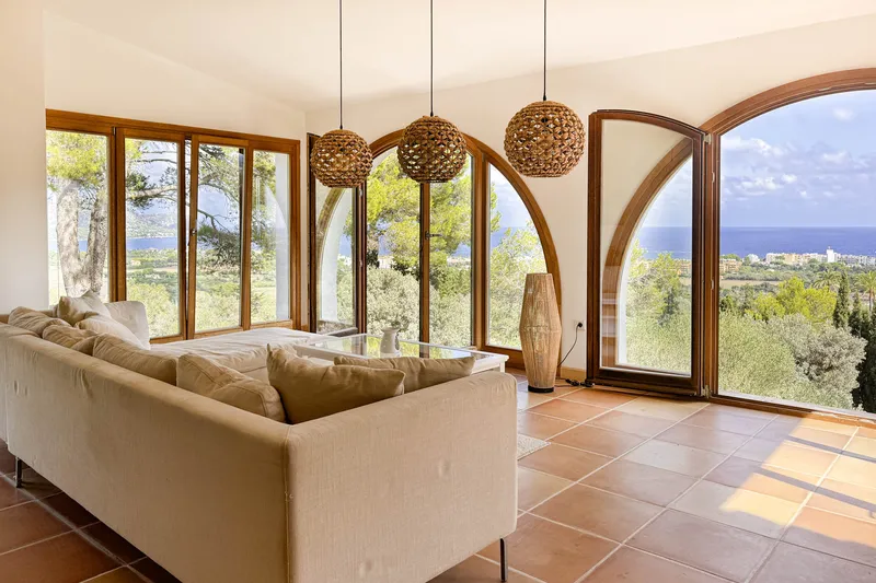 Mediterranean finca with dream sea views and pool — photo 12
