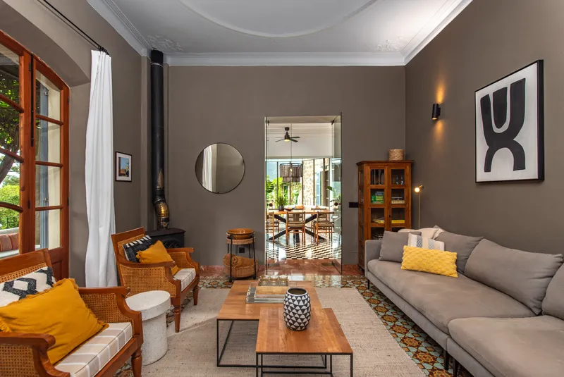 Historic villa in Soller for sale with vacation rental license, modernized with large garden, pool — photo 5